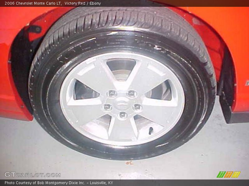 Victory Red / Ebony 2006 Chevrolet Monte Carlo LT