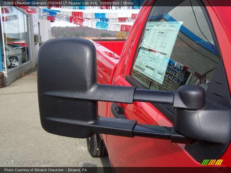 Victory Red / Ebony 2009 Chevrolet Silverado 3500HD LT Regular Cab 4x4