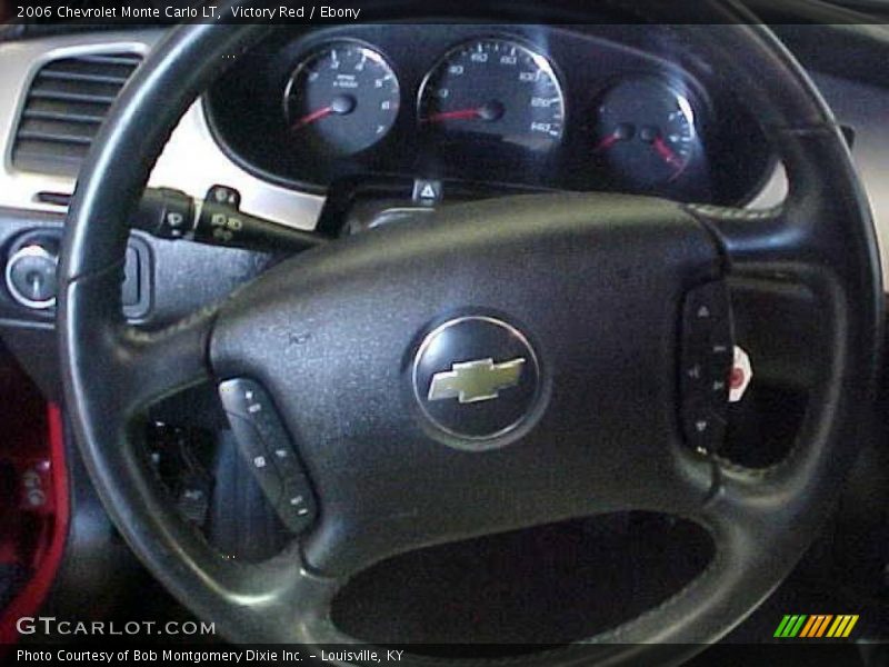 Victory Red / Ebony 2006 Chevrolet Monte Carlo LT
