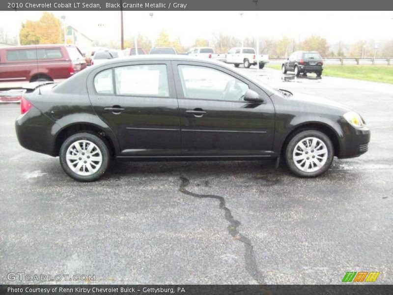 Black Granite Metallic / Gray 2010 Chevrolet Cobalt LT Sedan
