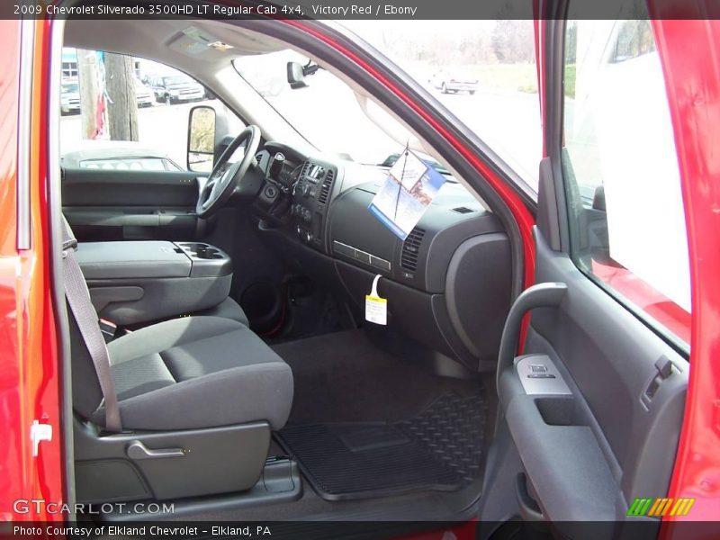 Victory Red / Ebony 2009 Chevrolet Silverado 3500HD LT Regular Cab 4x4