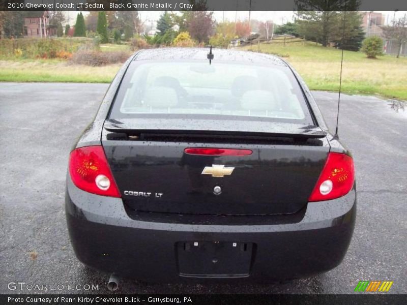 Black Granite Metallic / Gray 2010 Chevrolet Cobalt LT Sedan