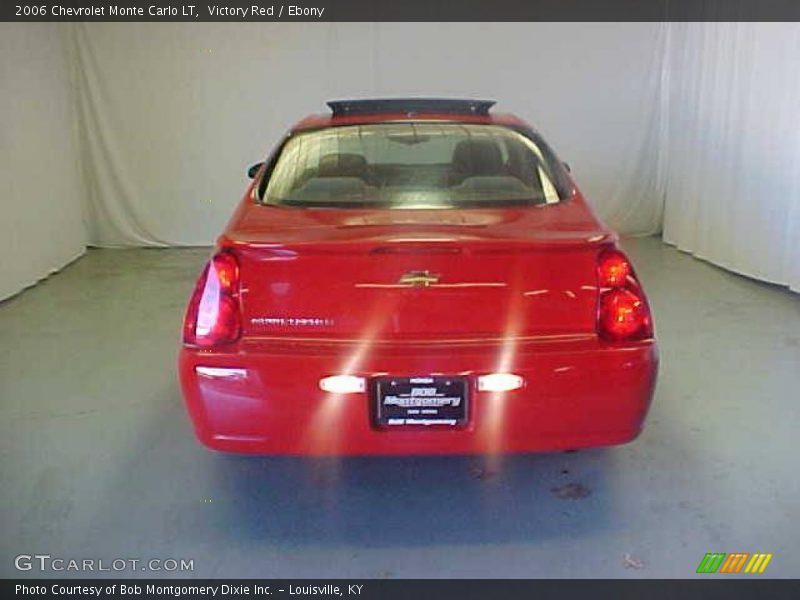 Victory Red / Ebony 2006 Chevrolet Monte Carlo LT
