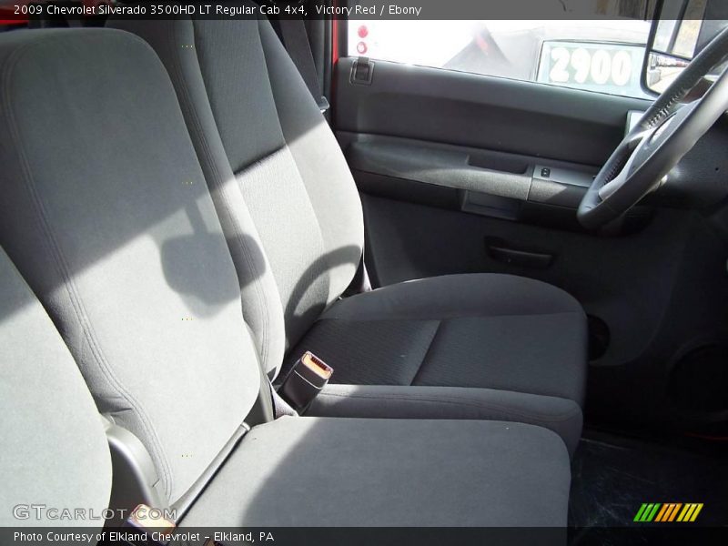 Victory Red / Ebony 2009 Chevrolet Silverado 3500HD LT Regular Cab 4x4