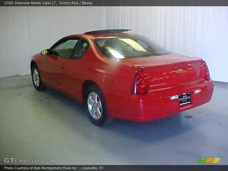 Victory Red / Ebony 2006 Chevrolet Monte Carlo LT