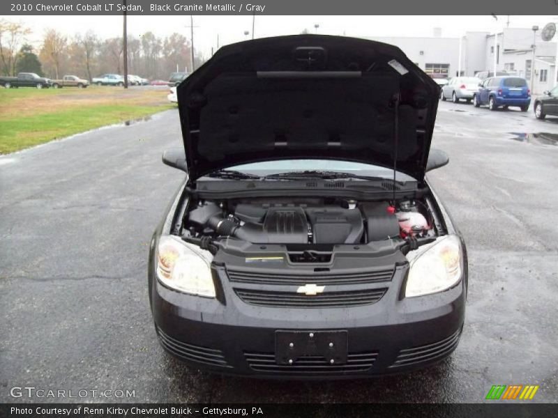 Black Granite Metallic / Gray 2010 Chevrolet Cobalt LT Sedan