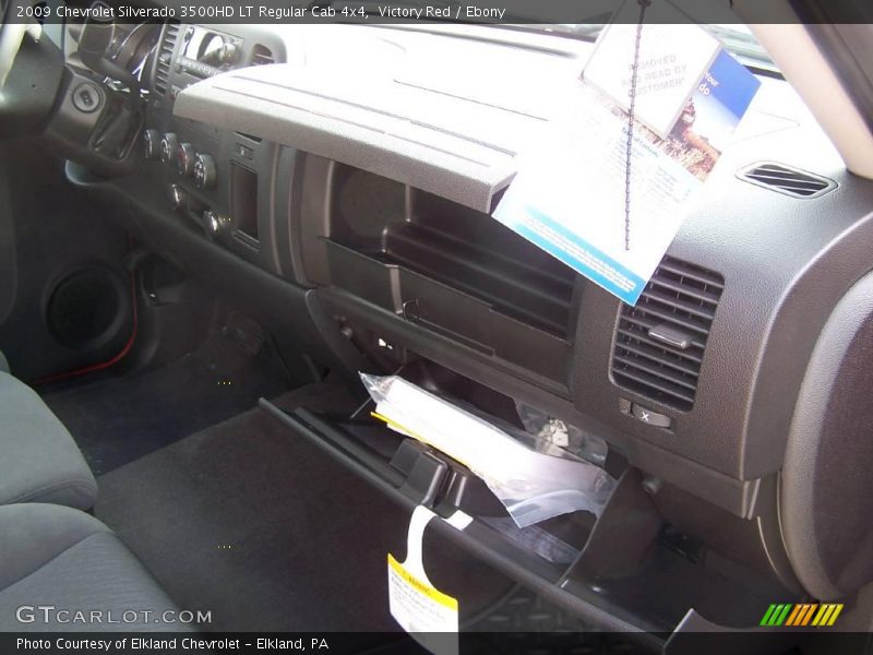 Victory Red / Ebony 2009 Chevrolet Silverado 3500HD LT Regular Cab 4x4