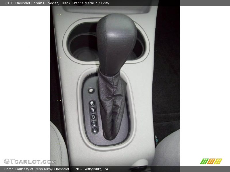 Black Granite Metallic / Gray 2010 Chevrolet Cobalt LT Sedan