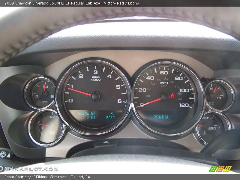 Victory Red / Ebony 2009 Chevrolet Silverado 3500HD LT Regular Cab 4x4