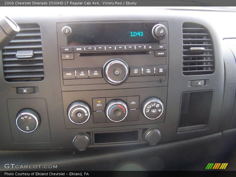 Victory Red / Ebony 2009 Chevrolet Silverado 3500HD LT Regular Cab 4x4