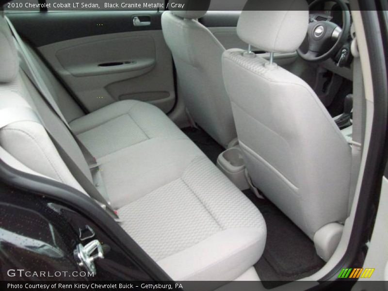 Black Granite Metallic / Gray 2010 Chevrolet Cobalt LT Sedan