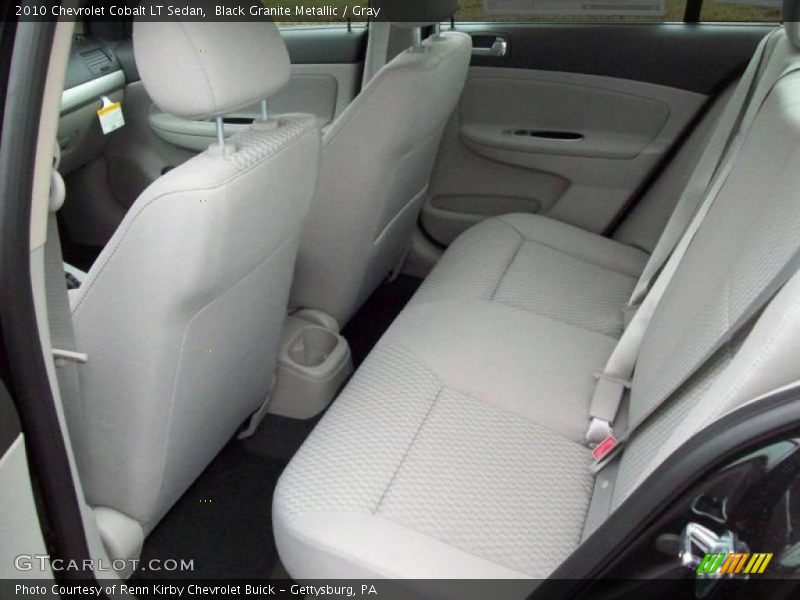Black Granite Metallic / Gray 2010 Chevrolet Cobalt LT Sedan