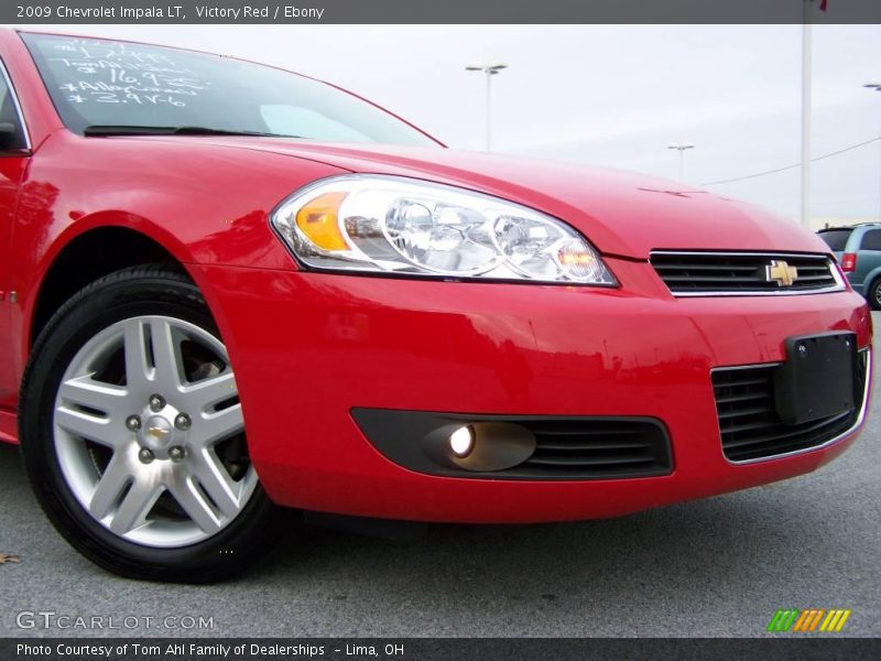 Victory Red / Ebony 2009 Chevrolet Impala LT