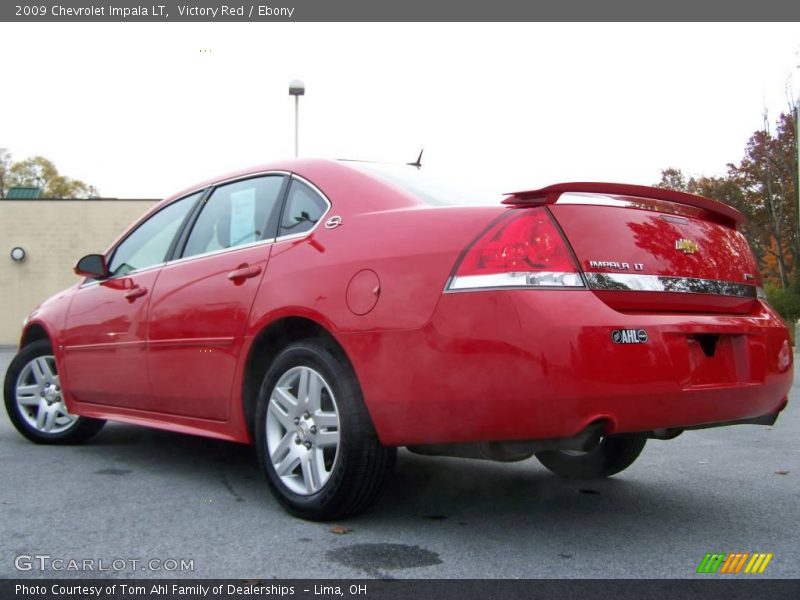Victory Red / Ebony 2009 Chevrolet Impala LT