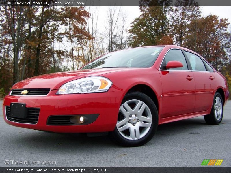 Victory Red / Ebony 2009 Chevrolet Impala LT