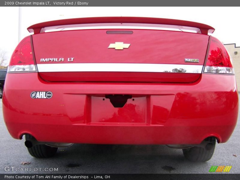 Victory Red / Ebony 2009 Chevrolet Impala LT