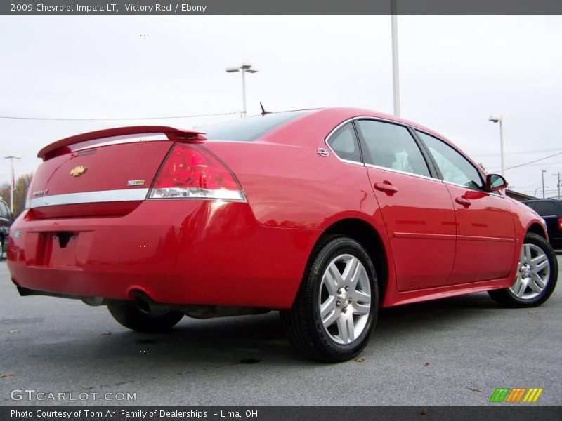 Victory Red / Ebony 2009 Chevrolet Impala LT