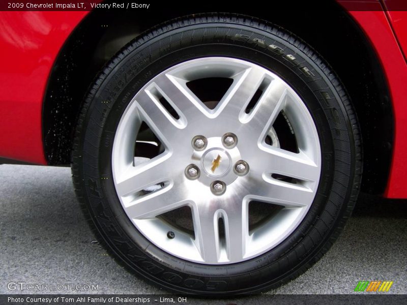 Victory Red / Ebony 2009 Chevrolet Impala LT