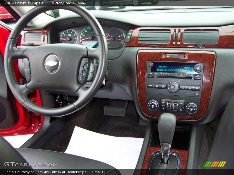 Victory Red / Ebony 2009 Chevrolet Impala LT