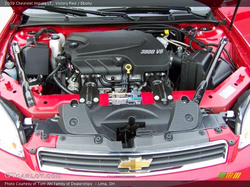 Victory Red / Ebony 2009 Chevrolet Impala LT