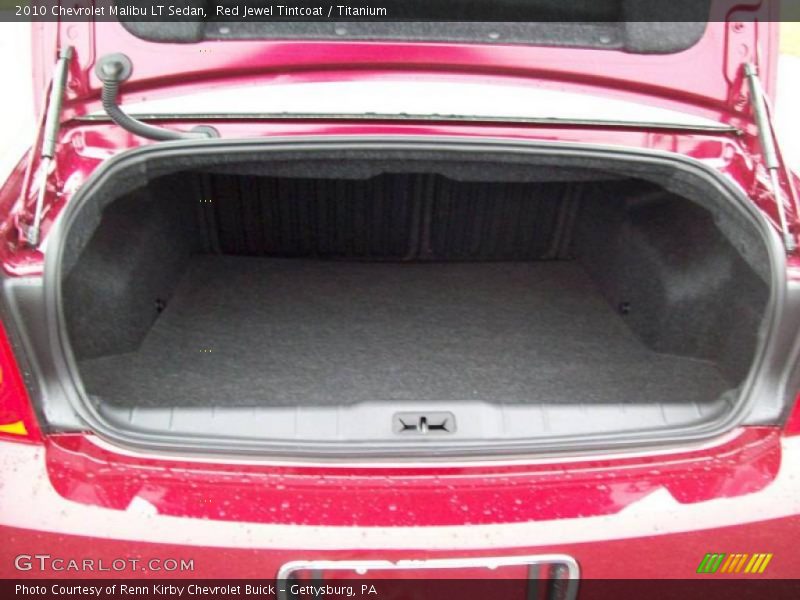Red Jewel Tintcoat / Titanium 2010 Chevrolet Malibu LT Sedan
