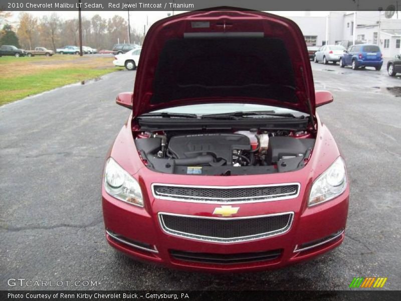 Red Jewel Tintcoat / Titanium 2010 Chevrolet Malibu LT Sedan