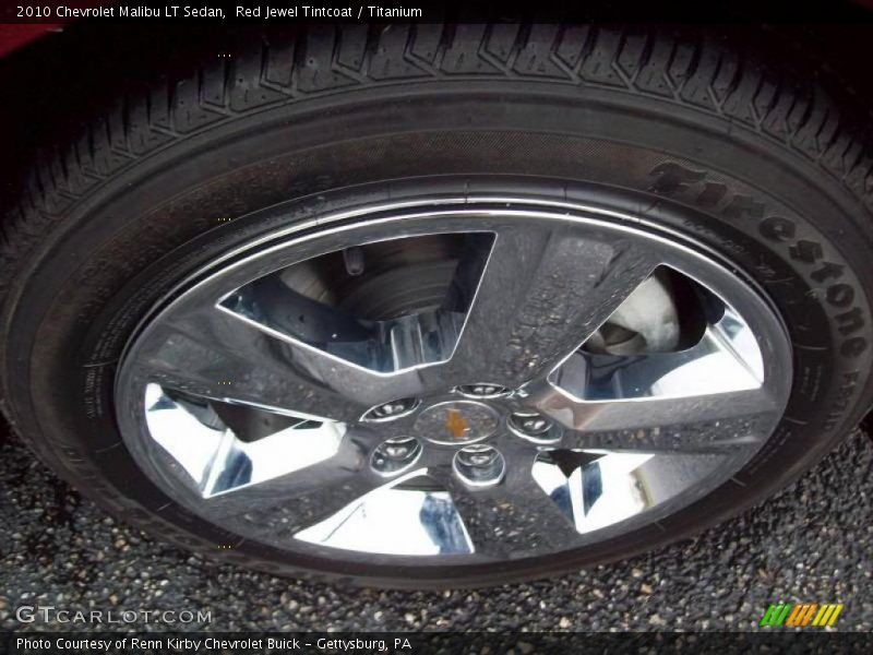 Red Jewel Tintcoat / Titanium 2010 Chevrolet Malibu LT Sedan