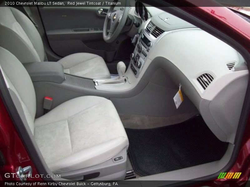 Red Jewel Tintcoat / Titanium 2010 Chevrolet Malibu LT Sedan