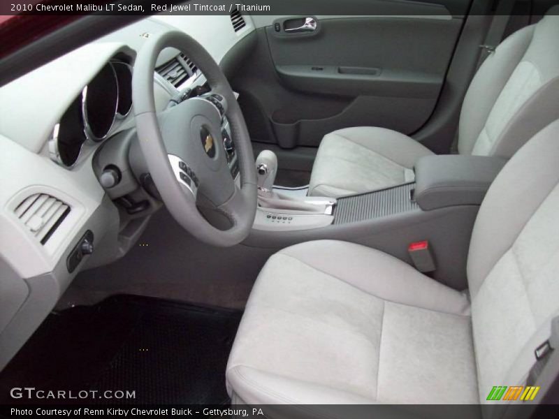 Red Jewel Tintcoat / Titanium 2010 Chevrolet Malibu LT Sedan