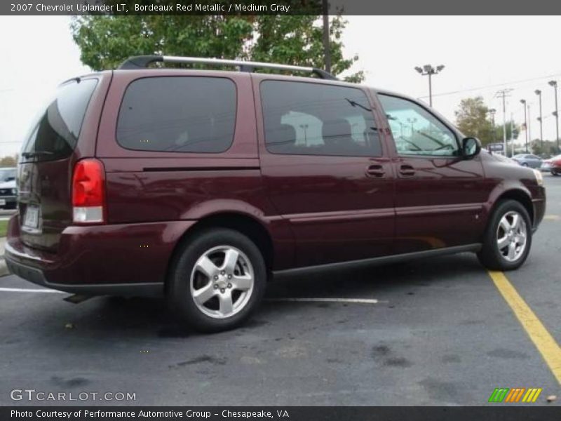 Bordeaux Red Metallic / Medium Gray 2007 Chevrolet Uplander LT