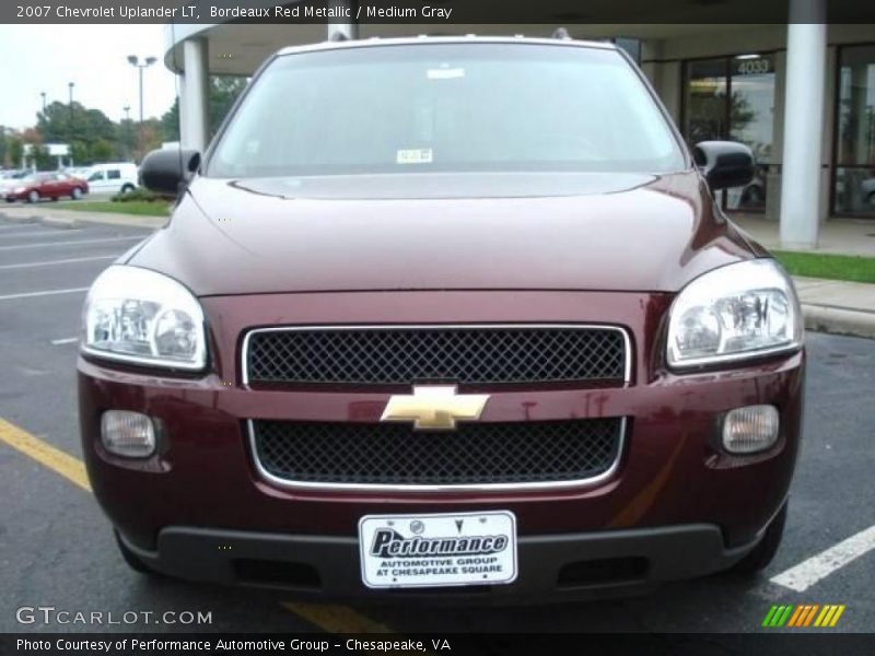 Bordeaux Red Metallic / Medium Gray 2007 Chevrolet Uplander LT