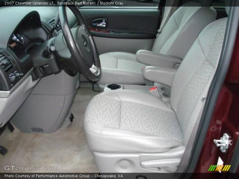 Bordeaux Red Metallic / Medium Gray 2007 Chevrolet Uplander LT
