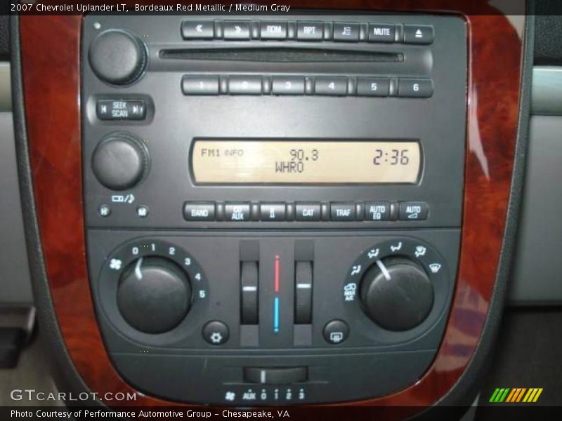 Bordeaux Red Metallic / Medium Gray 2007 Chevrolet Uplander LT