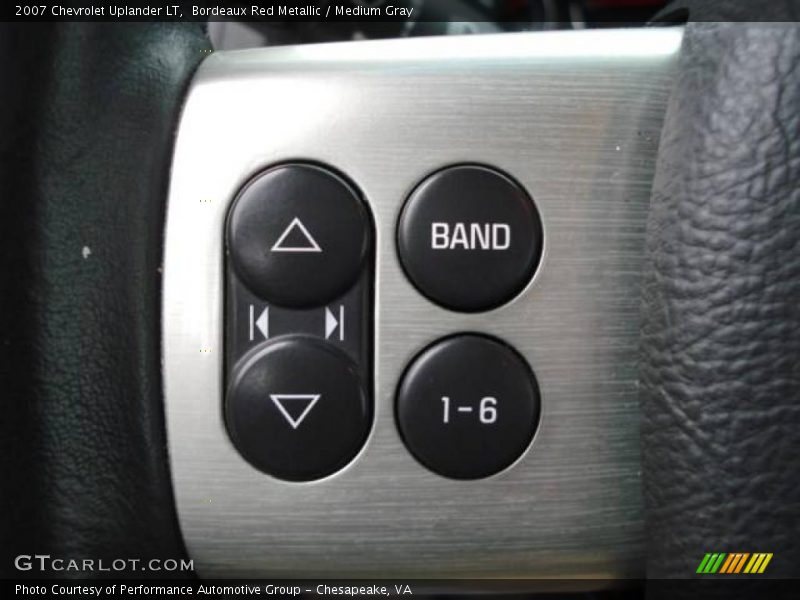 Bordeaux Red Metallic / Medium Gray 2007 Chevrolet Uplander LT