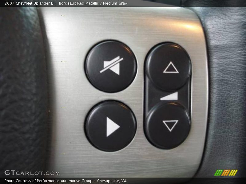 Bordeaux Red Metallic / Medium Gray 2007 Chevrolet Uplander LT