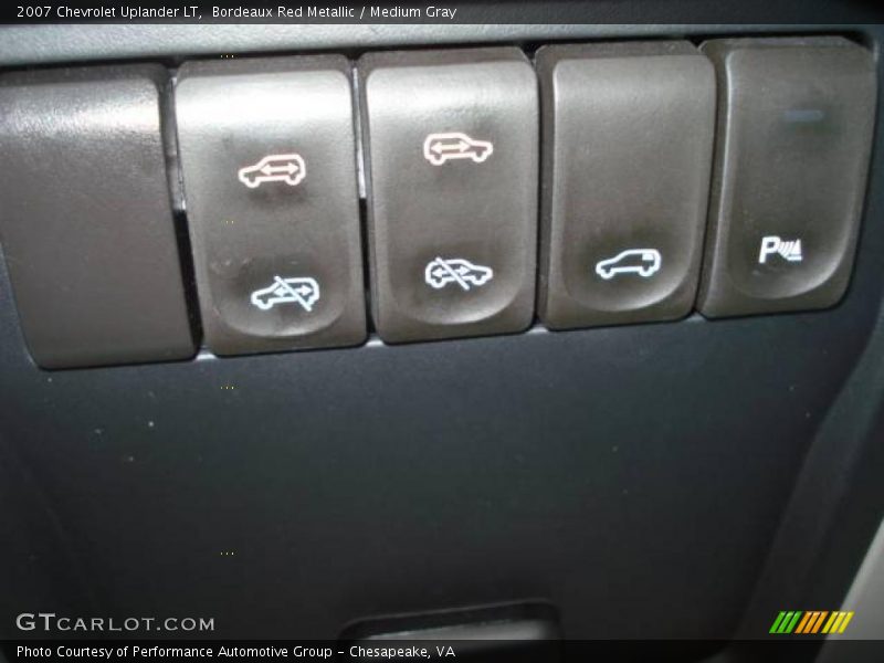 Bordeaux Red Metallic / Medium Gray 2007 Chevrolet Uplander LT