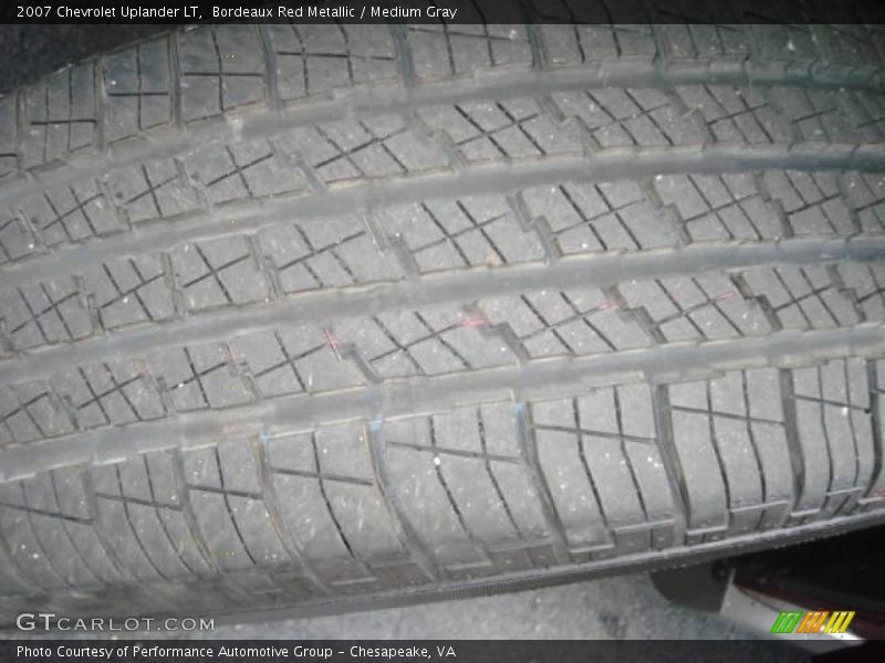 Bordeaux Red Metallic / Medium Gray 2007 Chevrolet Uplander LT