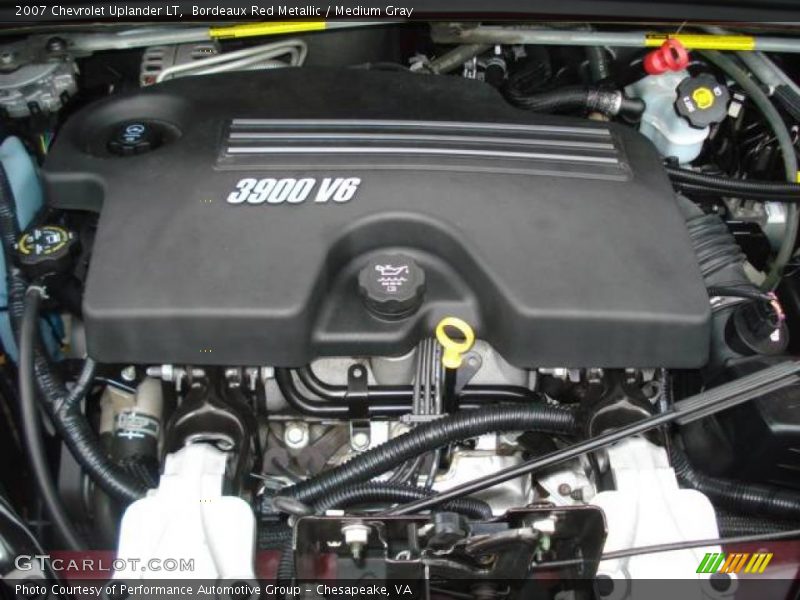 Bordeaux Red Metallic / Medium Gray 2007 Chevrolet Uplander LT