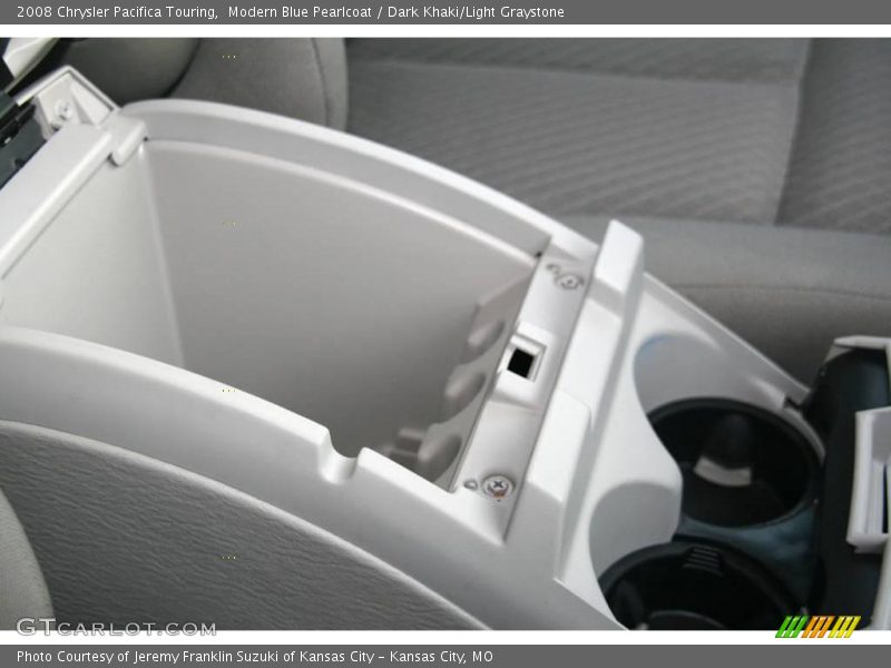 Modern Blue Pearlcoat / Dark Khaki/Light Graystone 2008 Chrysler Pacifica Touring