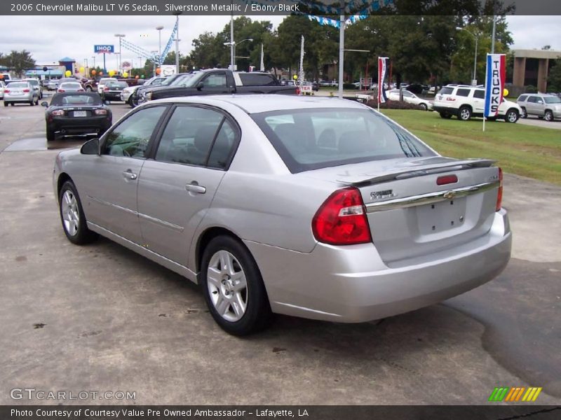 Silverstone Metallic / Ebony Black 2006 Chevrolet Malibu LT V6 Sedan