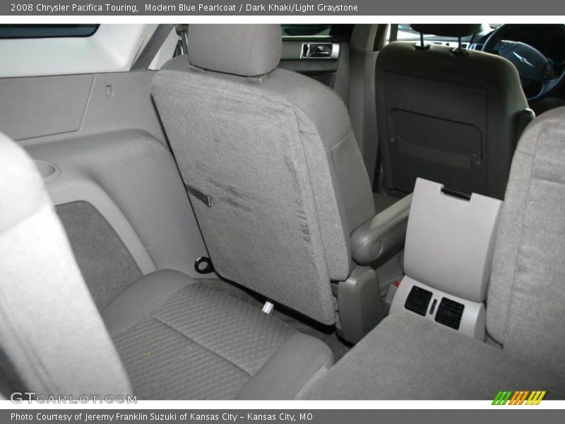 Modern Blue Pearlcoat / Dark Khaki/Light Graystone 2008 Chrysler Pacifica Touring