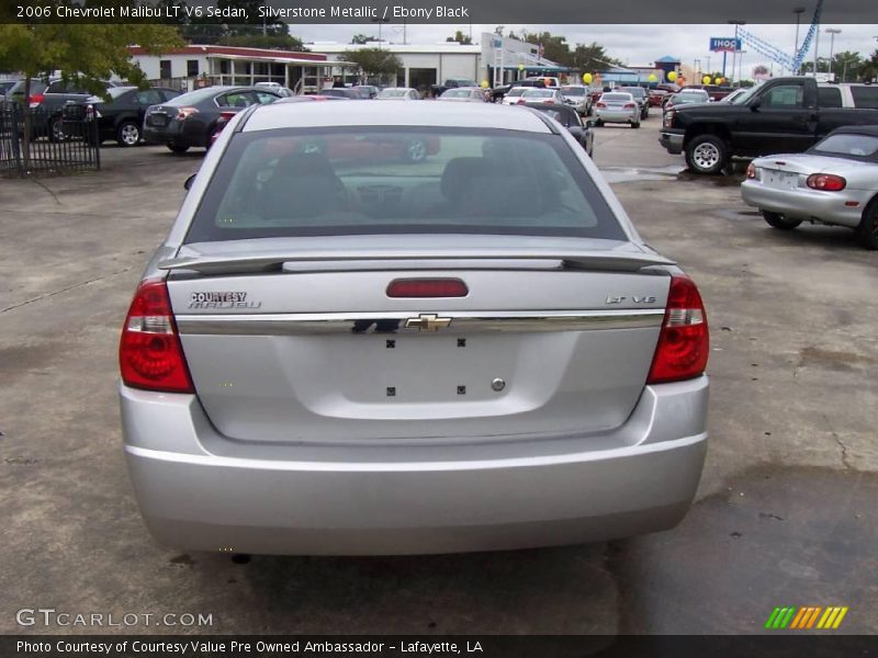 Silverstone Metallic / Ebony Black 2006 Chevrolet Malibu LT V6 Sedan