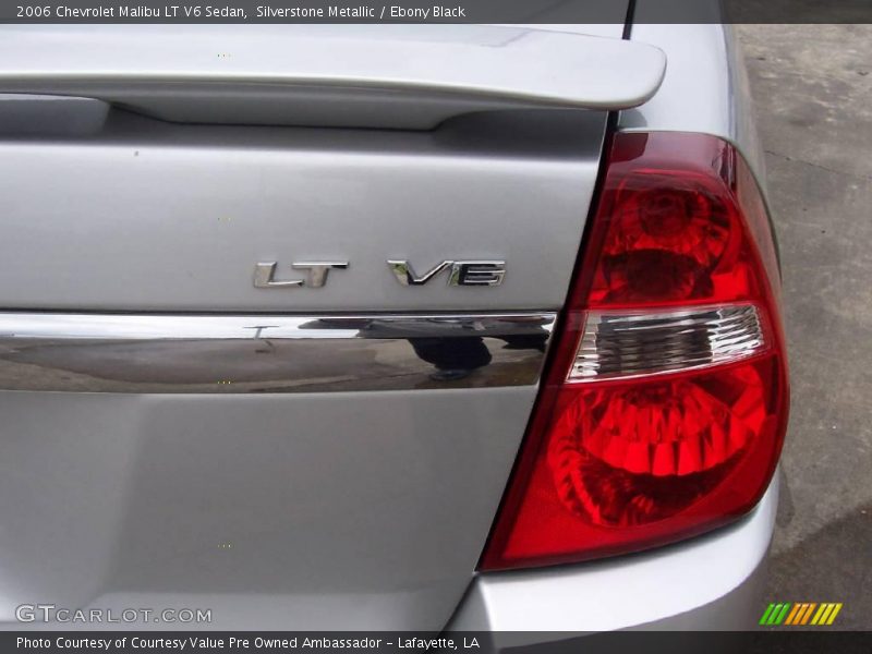 Silverstone Metallic / Ebony Black 2006 Chevrolet Malibu LT V6 Sedan