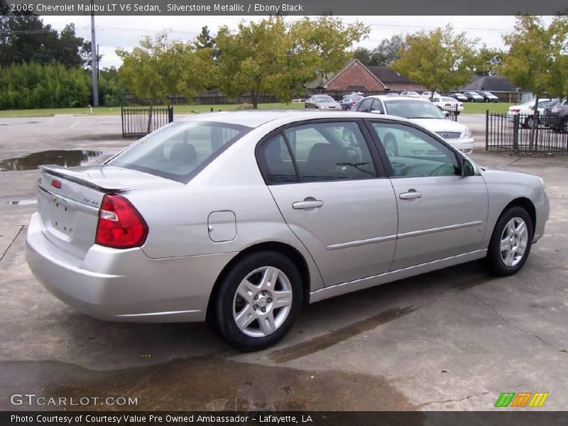 Silverstone Metallic / Ebony Black 2006 Chevrolet Malibu LT V6 Sedan