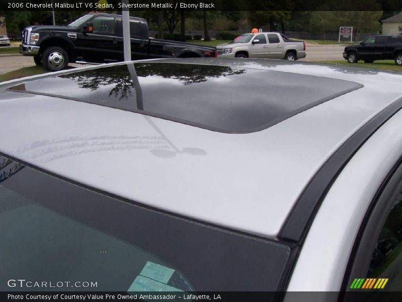 Silverstone Metallic / Ebony Black 2006 Chevrolet Malibu LT V6 Sedan