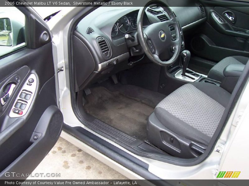 Silverstone Metallic / Ebony Black 2006 Chevrolet Malibu LT V6 Sedan