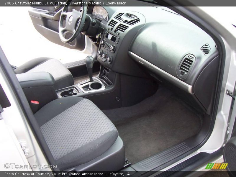 Silverstone Metallic / Ebony Black 2006 Chevrolet Malibu LT V6 Sedan
