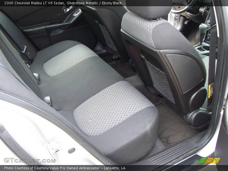 Silverstone Metallic / Ebony Black 2006 Chevrolet Malibu LT V6 Sedan