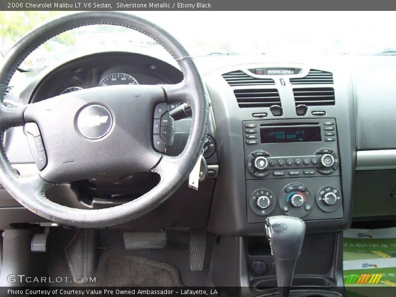 Silverstone Metallic / Ebony Black 2006 Chevrolet Malibu LT V6 Sedan