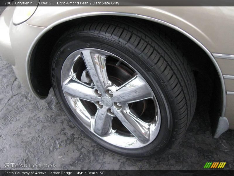 Light Almond Pearl / Dark Slate Gray 2003 Chrysler PT Cruiser GT